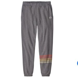 Patagonia Men's Ridge Stripe Uprisal Sweatpants Size XXL Line Logo Loungewear